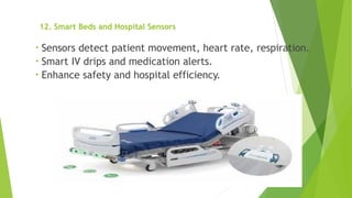 Use of sensor in healthcare and future scope in health care industery .pptx