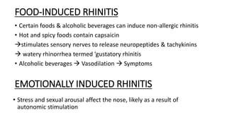 Rhinitis | PPTX
