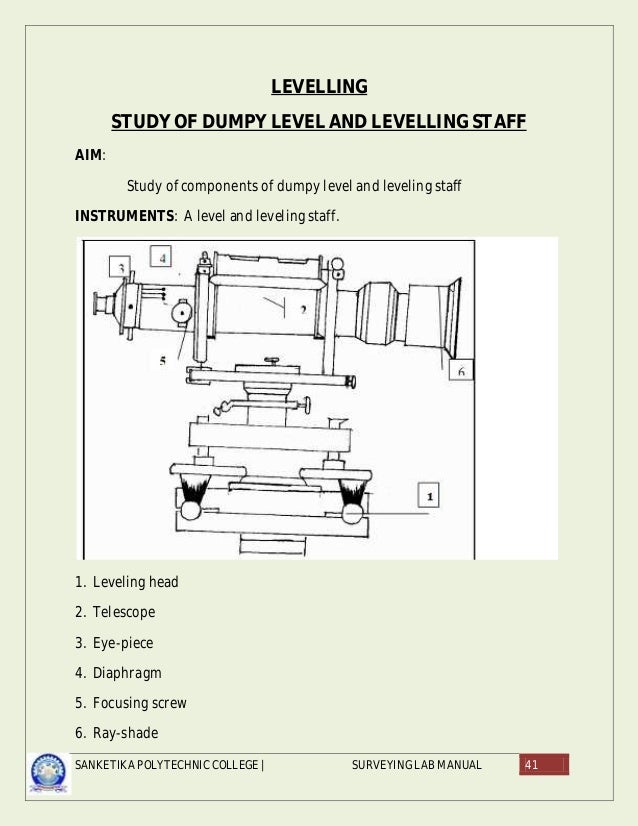 Avinesh surveying lab manuals
