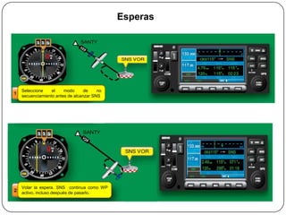 Esperas




Seleccione    el    modo      de    no
secuenciamiento antes de alcanzar SNS




Volar la espera. SNS continua como WP
activo, incluso después de pasarlo.
 
