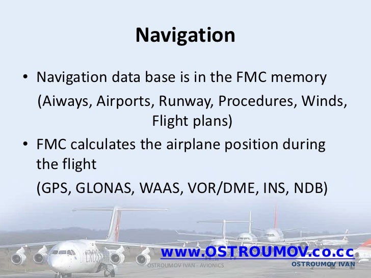 Avionics Flight managment system