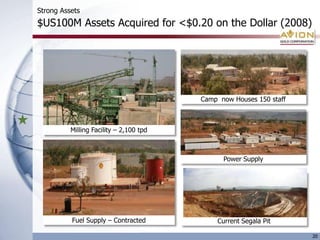 US $7 Per OunceStrong Balance SheetDebt15