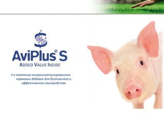 Copyright Vetagro 2012
3-е поколение микроинкапсулированных
кормовых добавок для безопасного и
эффективного свиноводства
 