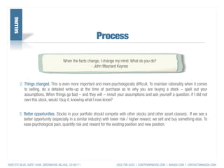 Active Value Investing Process | PDF