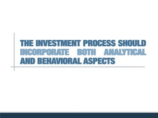 Active Value Investing Process | PDF