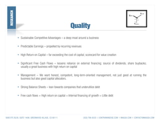 Active Value Investing Process | PDF