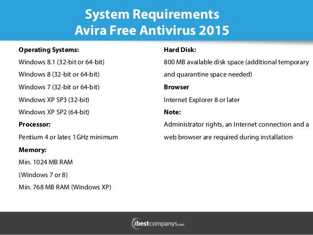 avira free antivirus for windows xp sp3