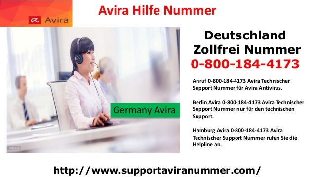 Anruf 0 800 184 4173 Avira Antivirus Support Nummer F r Avira Antivir 