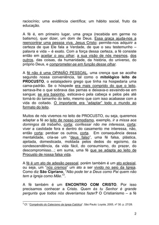 A Virtude Da Fé Pdf