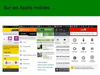 Sur les Applis mobiles …
 