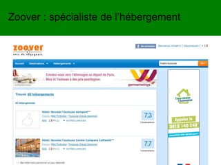 Zoover : spécialiste de l’hébergement
 