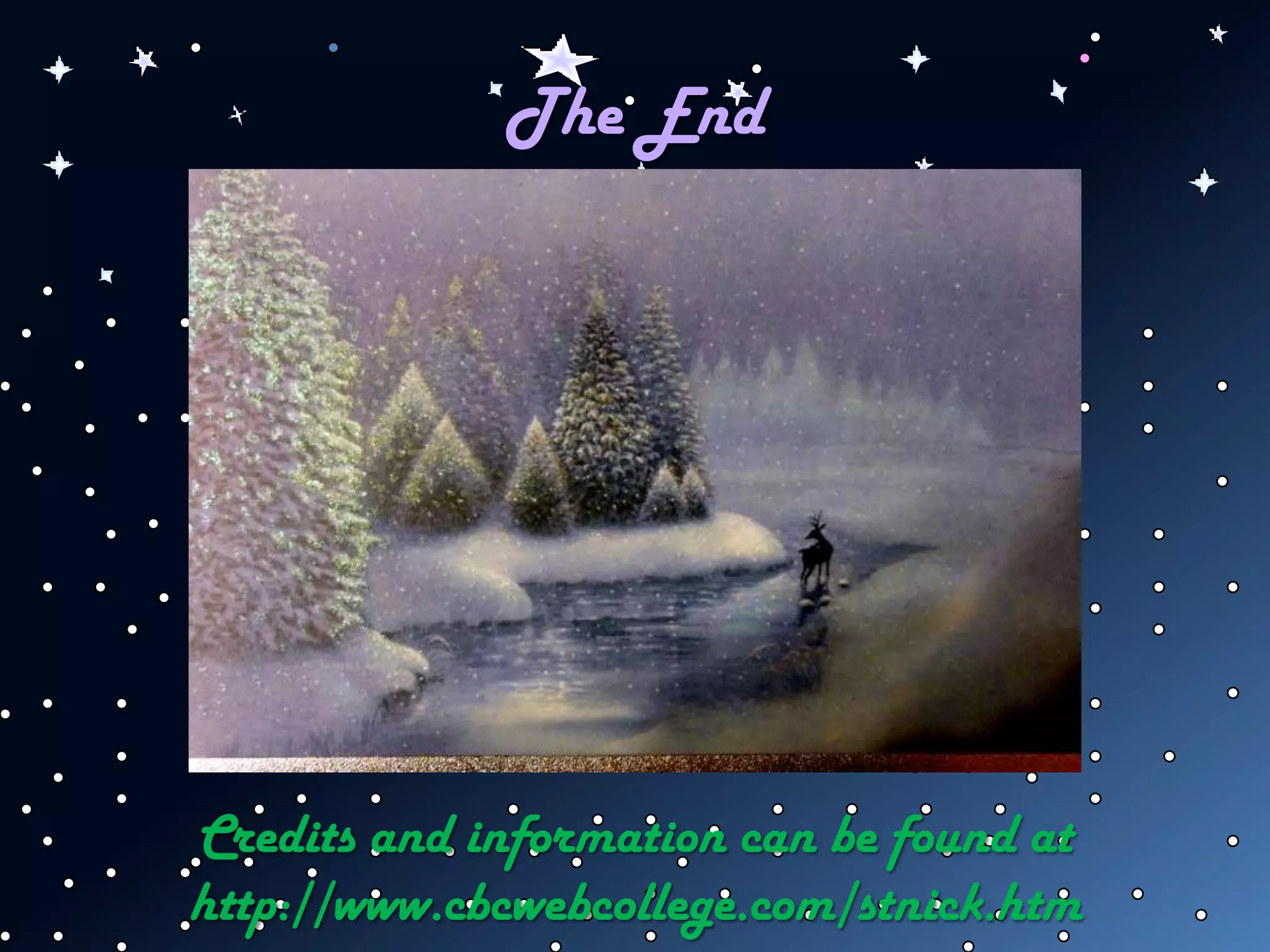 A Visit From St Nicholas - In Christmas Cards | PPT