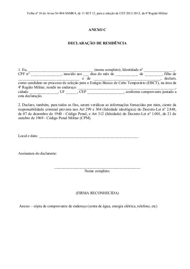 Aviso convocação de cabos especialistas temporários da 4ª 