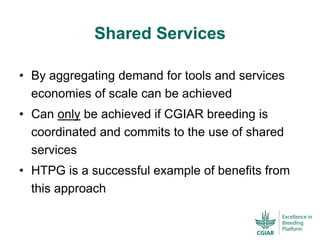ICRISAT Global Planning Meeting 2019:  Modernising Crop Improvement II (AVISA) by  Jan Debaene