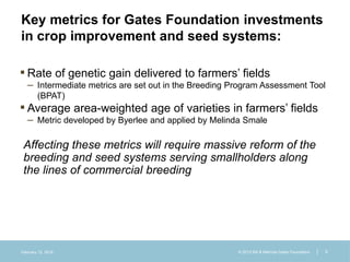 ICRISAT Global Planning Meeting 2019:  Modernising Crop Improvement II (AVISA) by  Jan Debaene