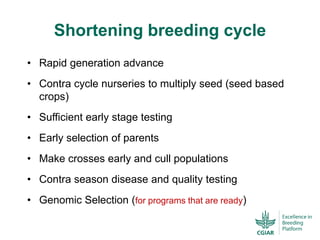 ICRISAT Global Planning Meeting 2019:  Modernising Crop Improvement II (AVISA) by  Jan Debaene