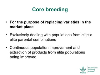 ICRISAT Global Planning Meeting 2019:  Modernising Crop Improvement II (AVISA) by  Jan Debaene