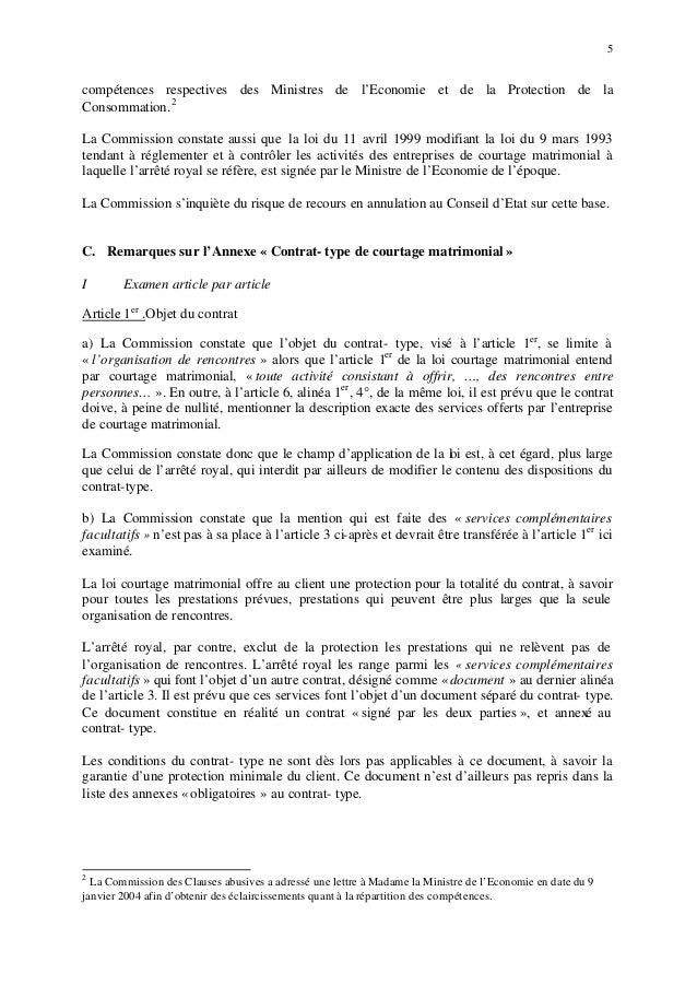 Courtage matrimonial dissertation