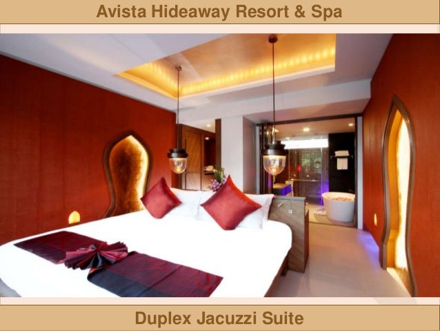 Avista Hideaway Resort Spa Jacuzzi Suite Avista Hideaway Resort Spa Jacuzzi Suite