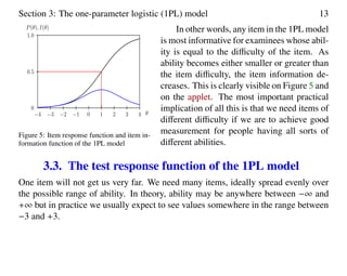 A visual guide to item response theory | PDF