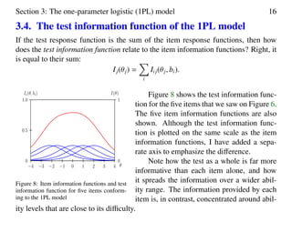 A visual guide to item response theory | PDF