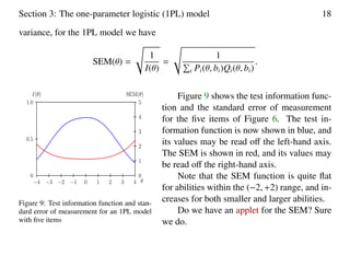 A visual guide to item response theory | PDF
