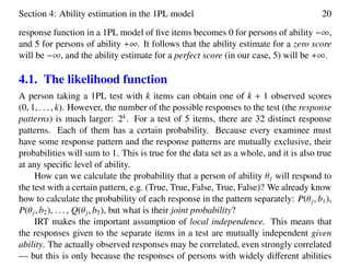A visual guide to item response theory | PDF