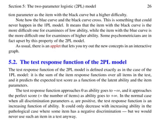 A visual guide to item response theory | PDF