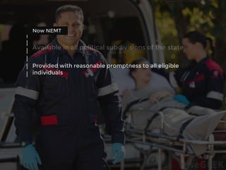 A vital lifeline during health disaster - NEMT