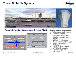 Avitech corporatepresentation jul2015-linkedin | PDF