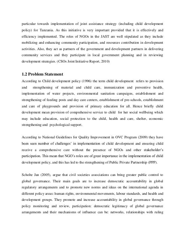 policy proposal sample