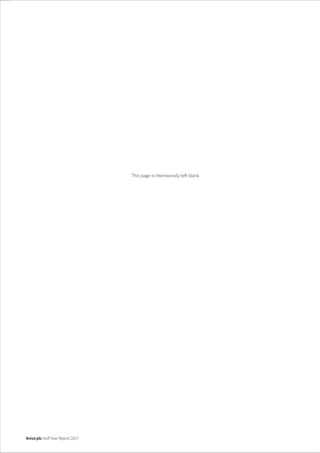 The image part with relationship ID rId1 was not found in the file.
Aviva plc Half Year Report 2017
This page is intentionally left blank
 