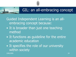 Avlm 2009 Guided Indep Learning Wim