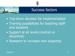 Avlm 2009 Guided Indep Learning Wim