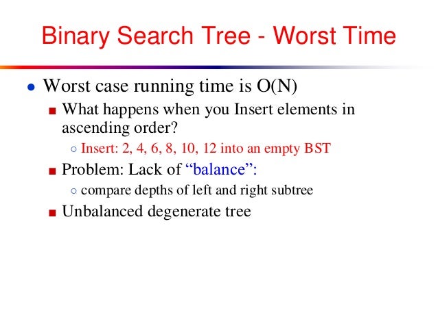 h=log2n Avl tree h=log2n Avl tree