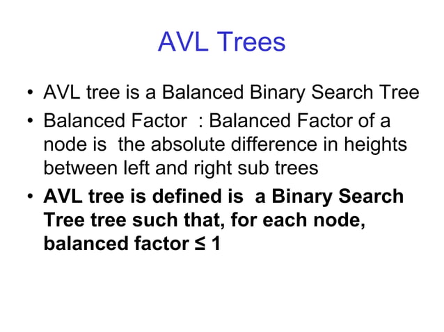 AVL_Trees using DSA concepts and how to do | PPT