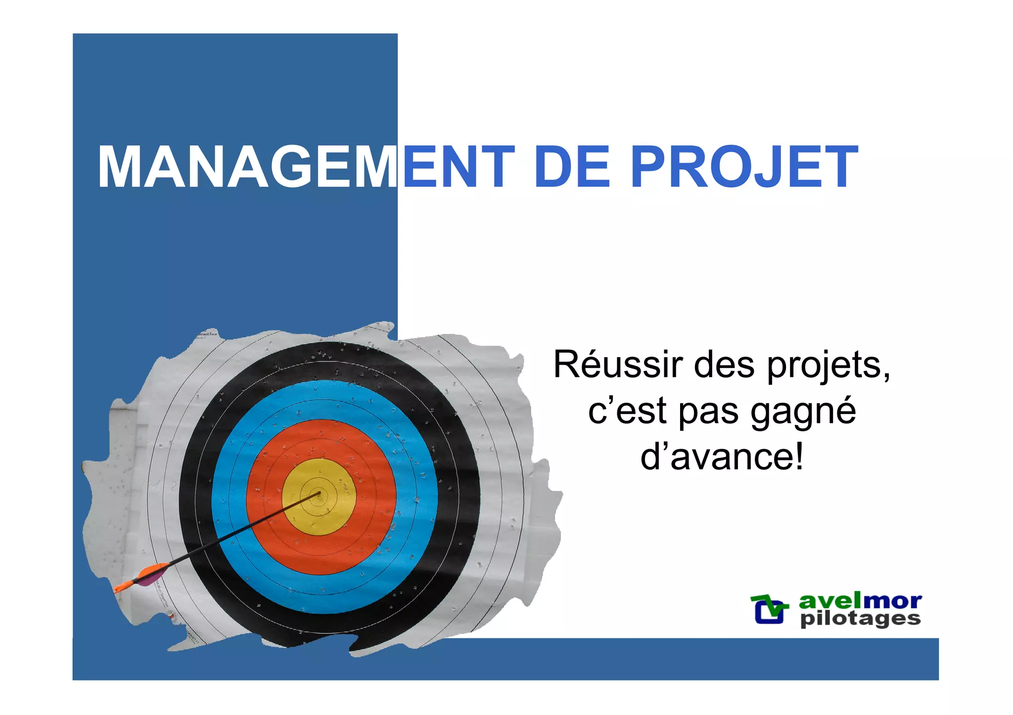 Management de Projet: piloter, animer, conduire des projets