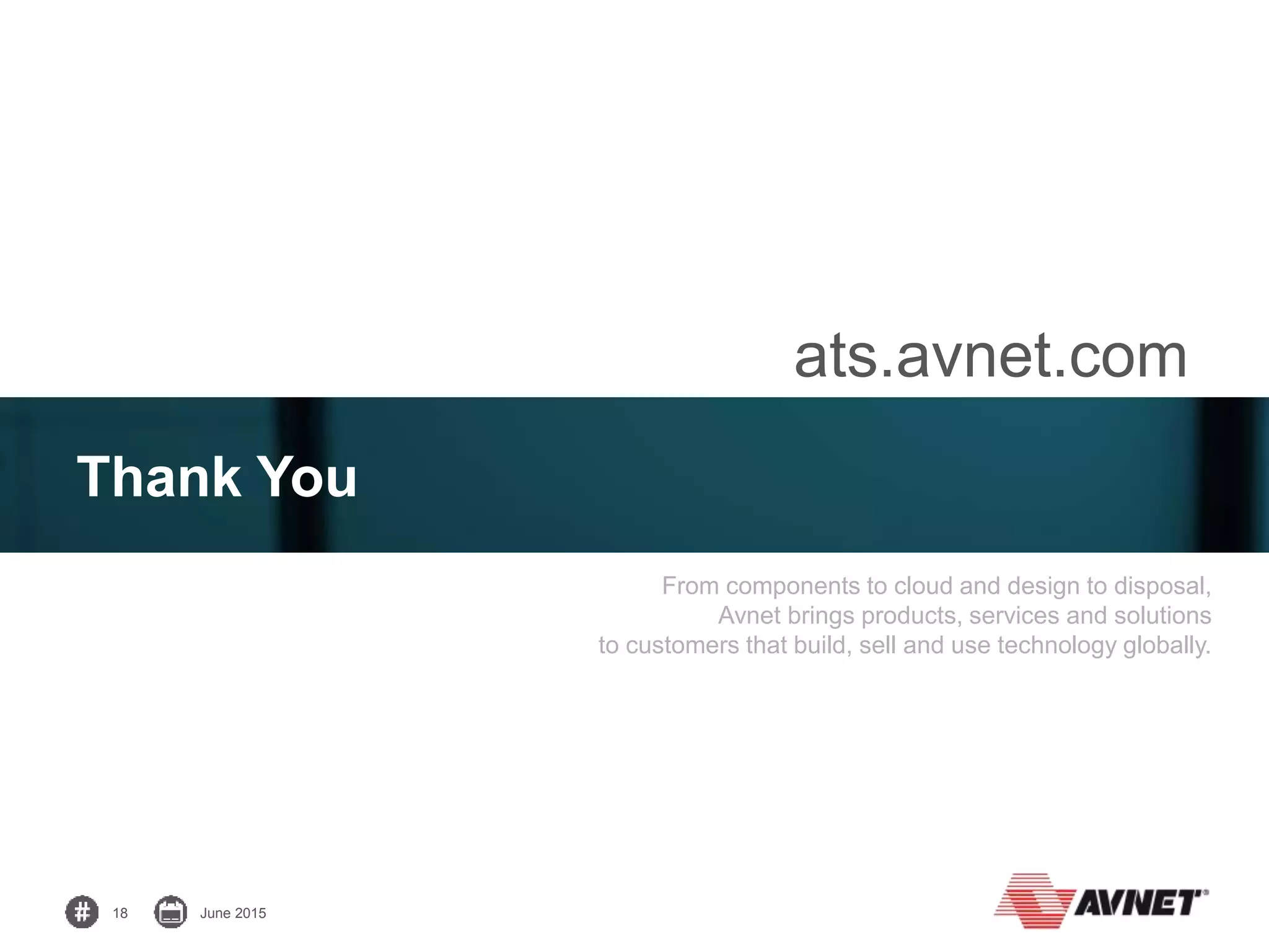 Avnet Technology Solutions | PPTX