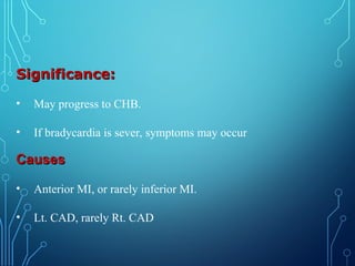 lecture on AV conduction defect of heart | PPT