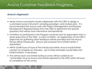 Avoca Approach to Client Feedback | PPT
