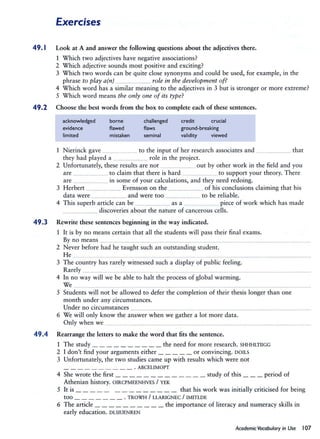 Academic vocabulary in use- Cambridge