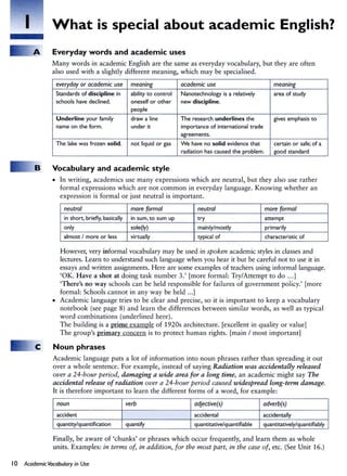 Academic vocabulary in use- Cambridge