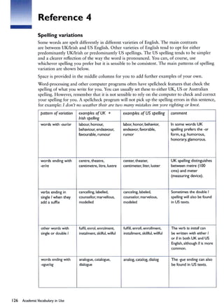 Academic vocabulary in use- Cambridge