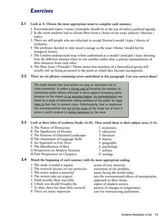 Academic vocabulary in use- Cambridge