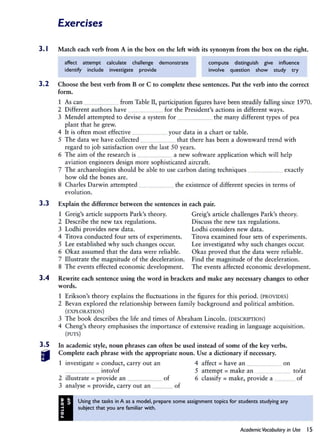 Academic vocabulary in use- Cambridge