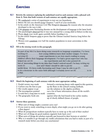Academic vocabulary in use- Cambridge