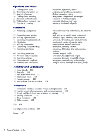 Academic vocabulary in use- Cambridge