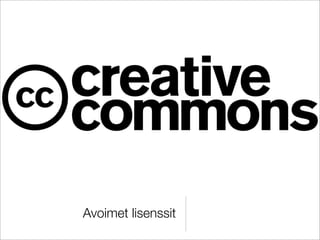Avoimet lisenssit
 