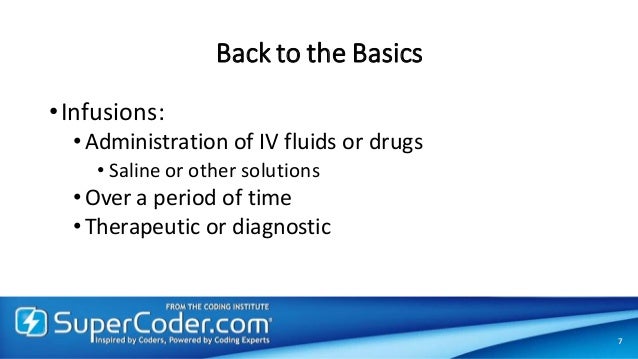 Avoid Confusion on Infusions! Infusion and Injection Coding Tips and