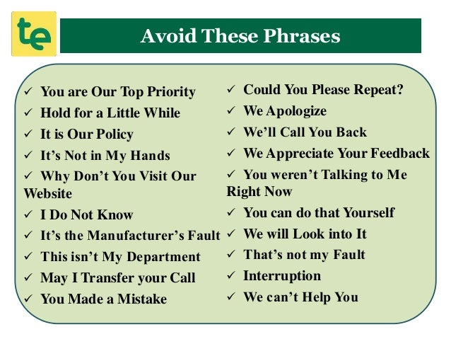 are you killing your customer service by using these 20 customer service phrases to use